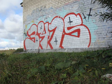 Graffiti Bombing - Photo by kust341 - 341s (2013)