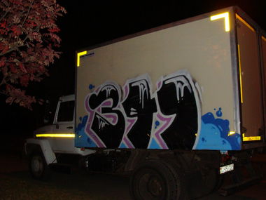 Graffiti Bombing - Photo by kust341 - 341 (2013)