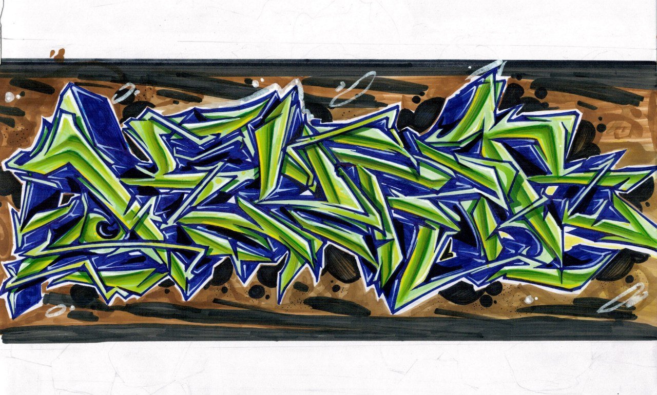 Graffiti Sketch - Photo by kuturoner