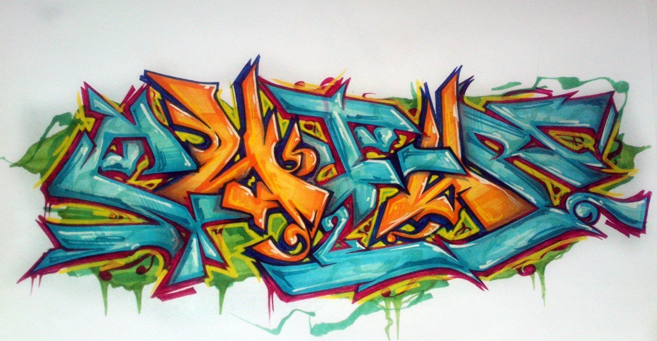 Graffiti Sketch - Photo by kuturoner