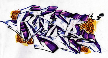 Graffiti Sketch - Photo by kuturoner