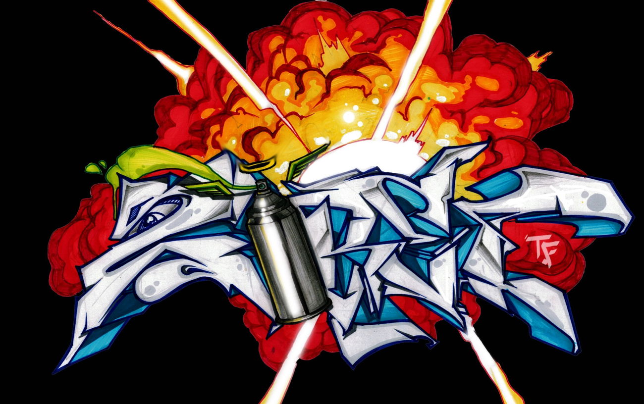 Graffiti Sketch - Photo by kuturoner (2015)