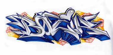 Graffiti Sketch - Photo by kuturoner (2015)