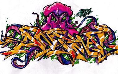 Graffiti Sketch - Photo by kuturoner