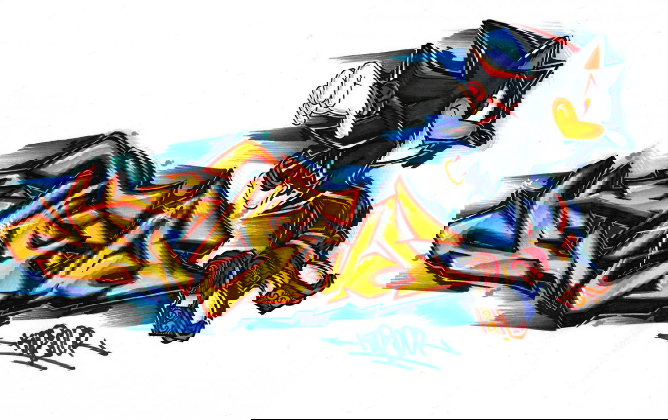 Graffiti Sketch - Photo by kuturoner