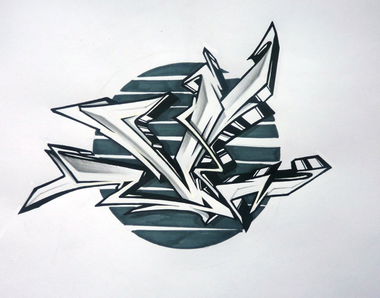 Graffiti Sketch - Photo by kuturoner