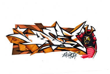 Graffiti Sketch - Photo by kuturoner - sketch, graffiti