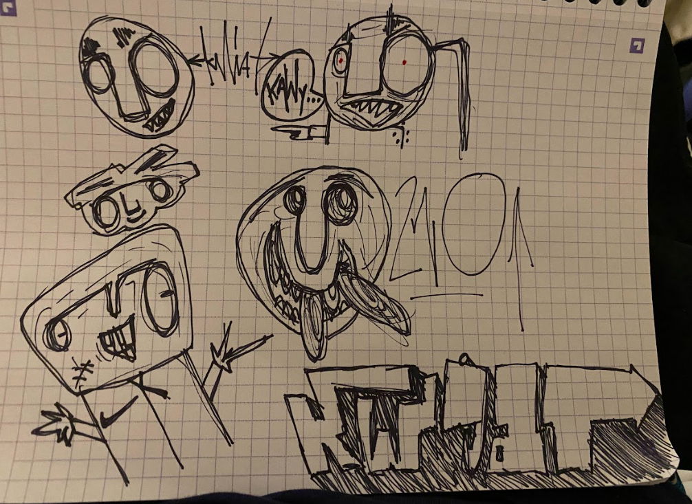 Graffiti Sketch in Albufeira - Photo by kwiatXwhoyou (2026)