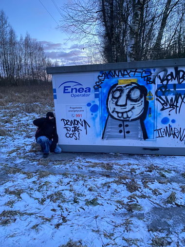 Graffiti Bombing - Photo by kwiatXwhoyou