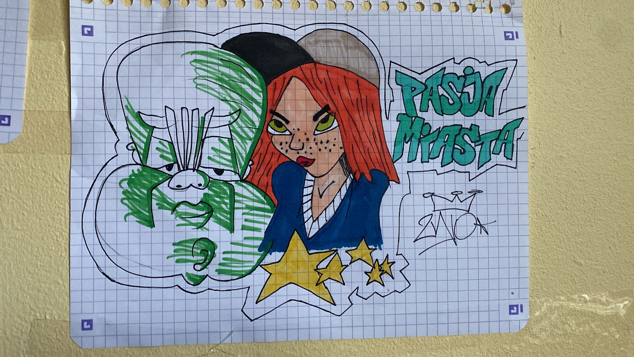 Graffiti Sketch - Photo by kwiatXwhoyou