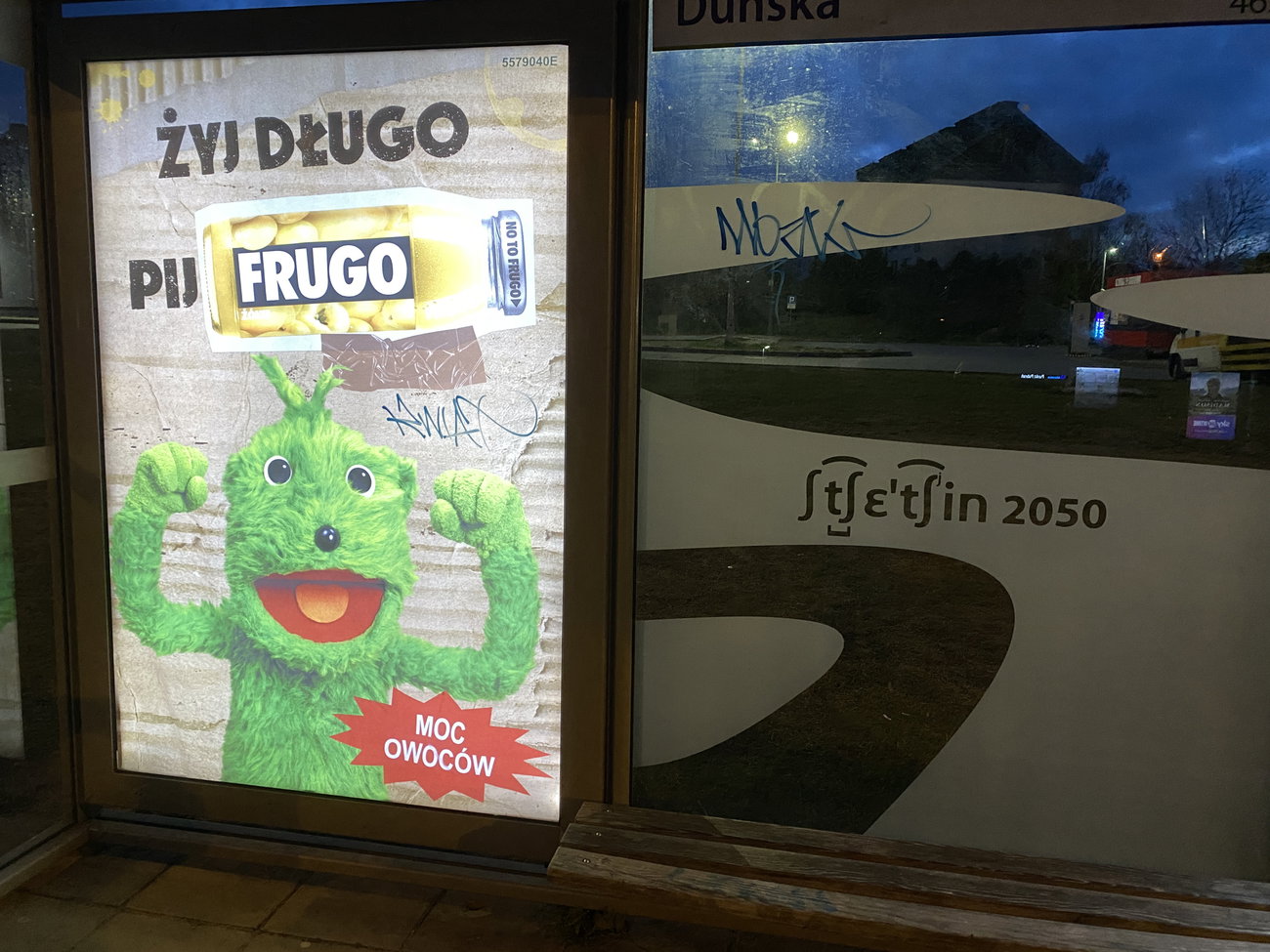 Graffiti Bombing in Szczecin - Photo by kwiatXwhoyou