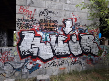 Graffiti Wall in Szczecin - Photo by kwiatXwhoyou - zwwbsc (2026)