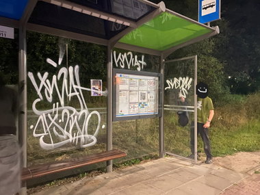 Graffiti Bombing - Photo by kwiatXwhoyou - nafarcie, zwwbsc
