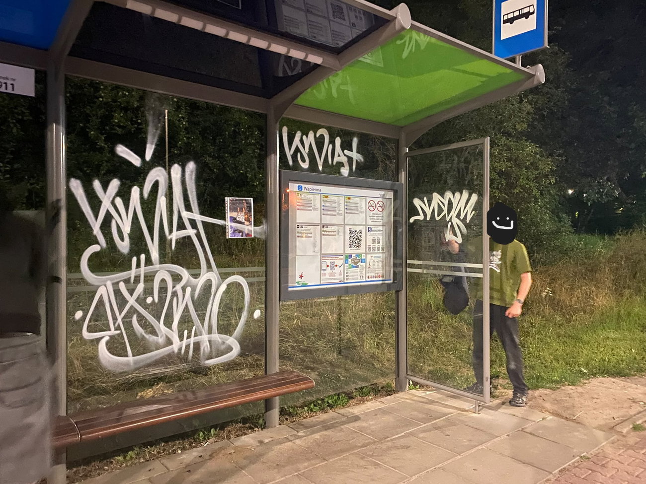 Graffiti Bombing - Photo by kwiatXwhoyou - nafarcie, zwwbsc