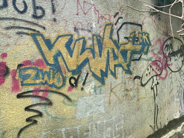 Graffiti Wall - Photo by kwiatXwhoyou