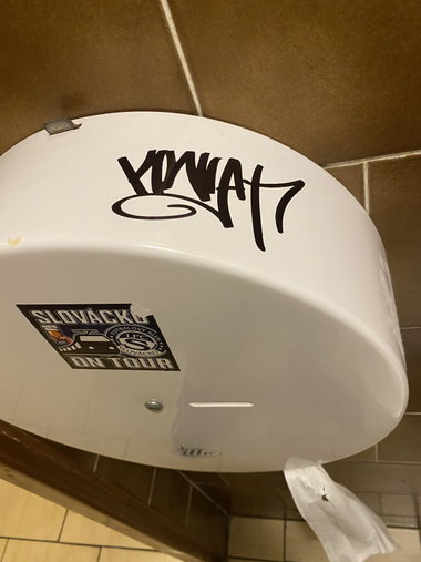 Graffiti Bombing in Liberec - Photo by kwiatXwhoyou
