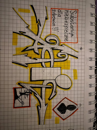 Graffiti Sketch - Photo by kwiatXwhoyou
