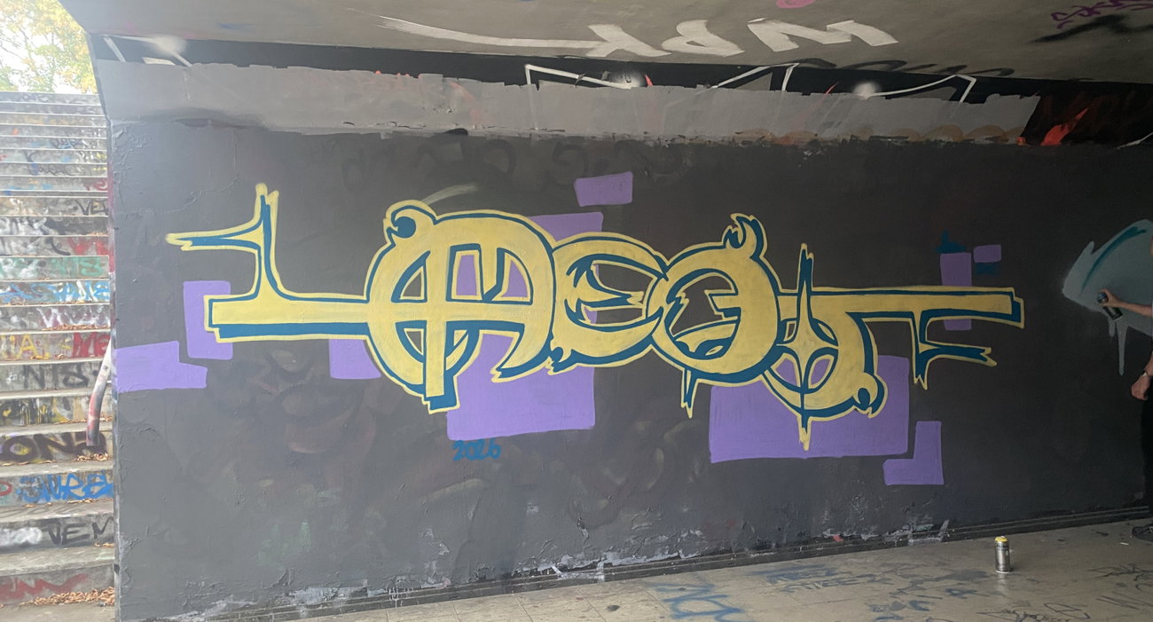 Graffiti Wall in Szczecin - Photo by kwiatXwhoyou
