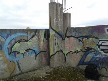Graffiti Wall in Szczecin - Photo by kwiatXwhoyou