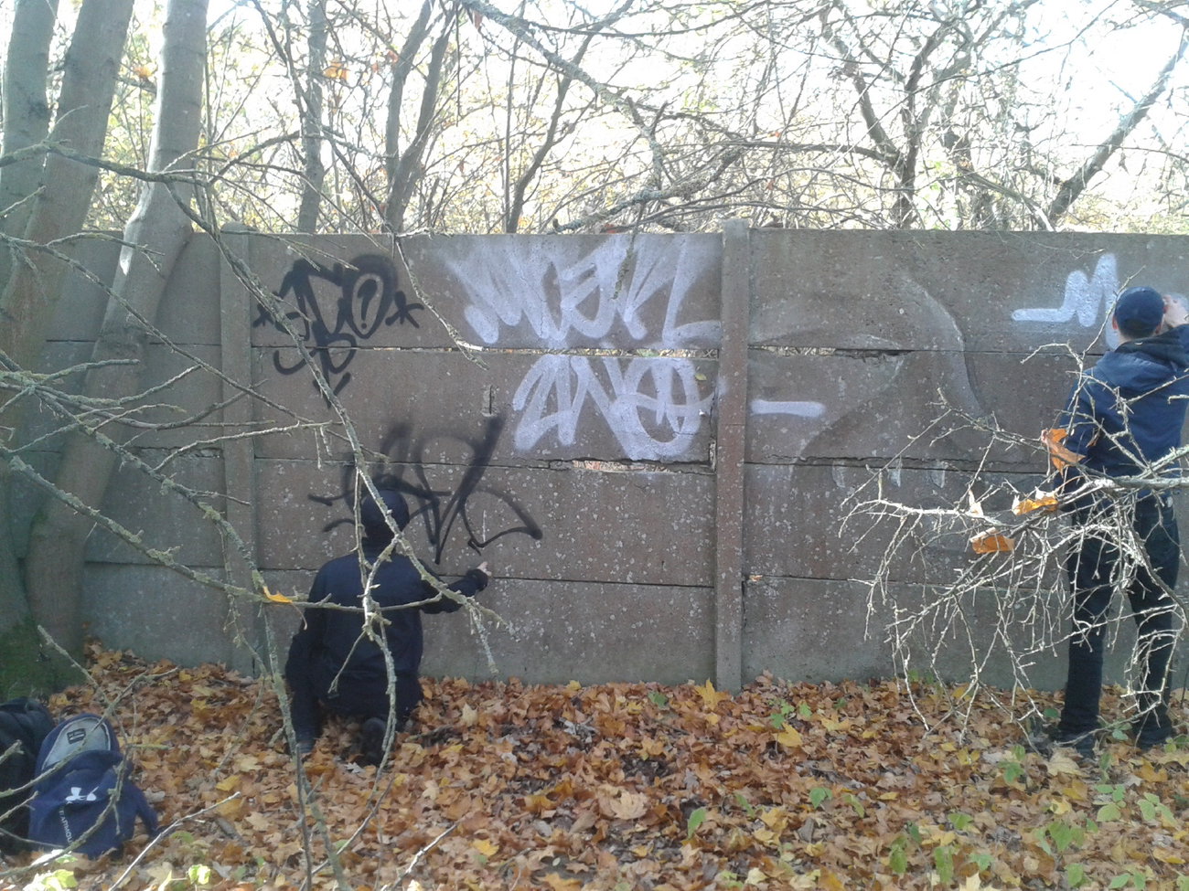 Graffiti Bombing in Szczecin - Photo by kwiatXwhoyou