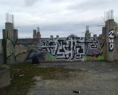 Graffiti Wall in Szczecin - Photo by kwiatXwhoyou - ZWWBSC