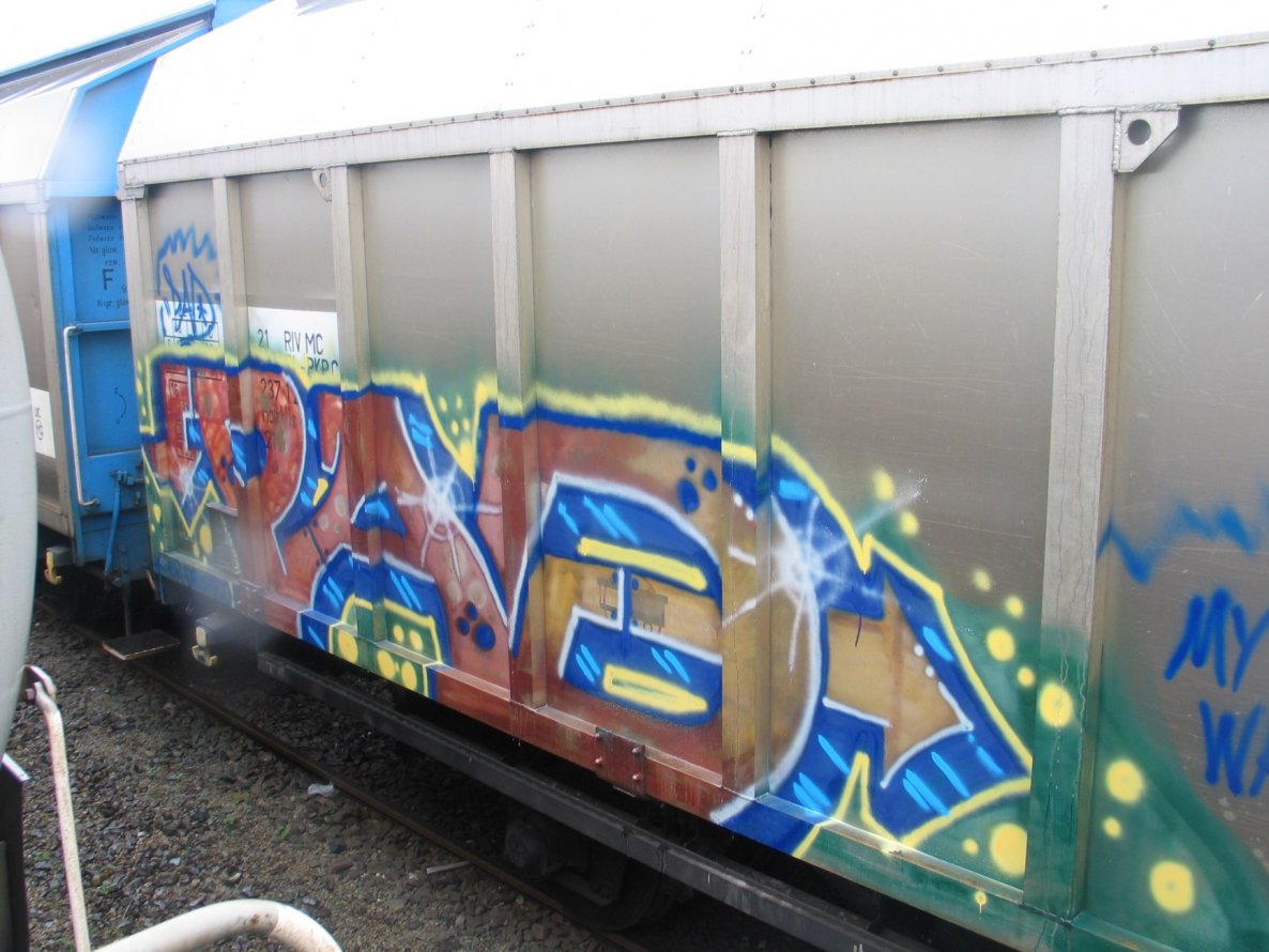 Graffiti Train - Photo by laborant