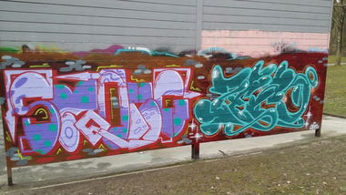 Graffiti Wall - Photo by lackgeruch - smong, zeco, solingen