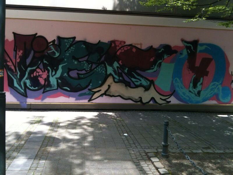 Graffiti Wall - Photo by lackgeruch - vier, solingen