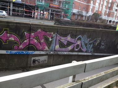 Graffiti Wall - Photo by lackgeruch - tier, solingen