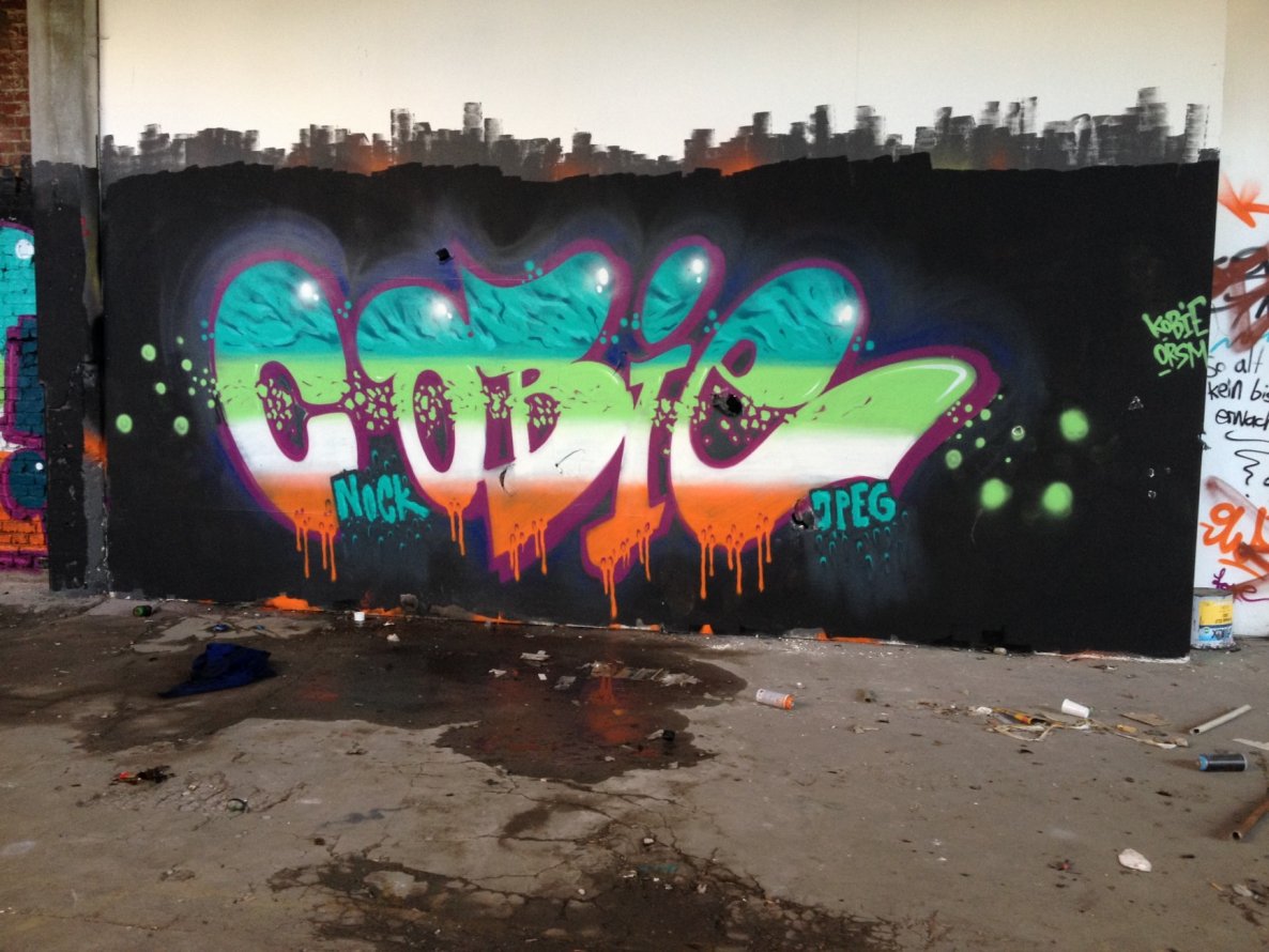 Graffiti Wall - Photo by lackgeruch - cobie, jpeg, düsseldorf