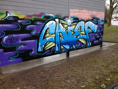 Graffiti Wall - Photo by lackgeruch - hall, chief, solingen