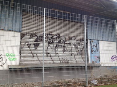 Graffiti Wall - Photo by lackgeruch - kist, solingen, 2006