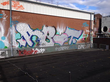 Graffiti Wall - Photo by lackgeruch - abot, düsseldorf