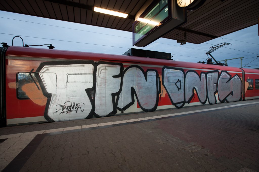 Graffiti Train - Photo by larrydoe - fattys (2013)