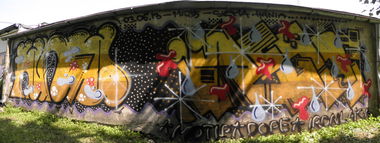 Graffiti Wall - Photo by las84r (2013)
