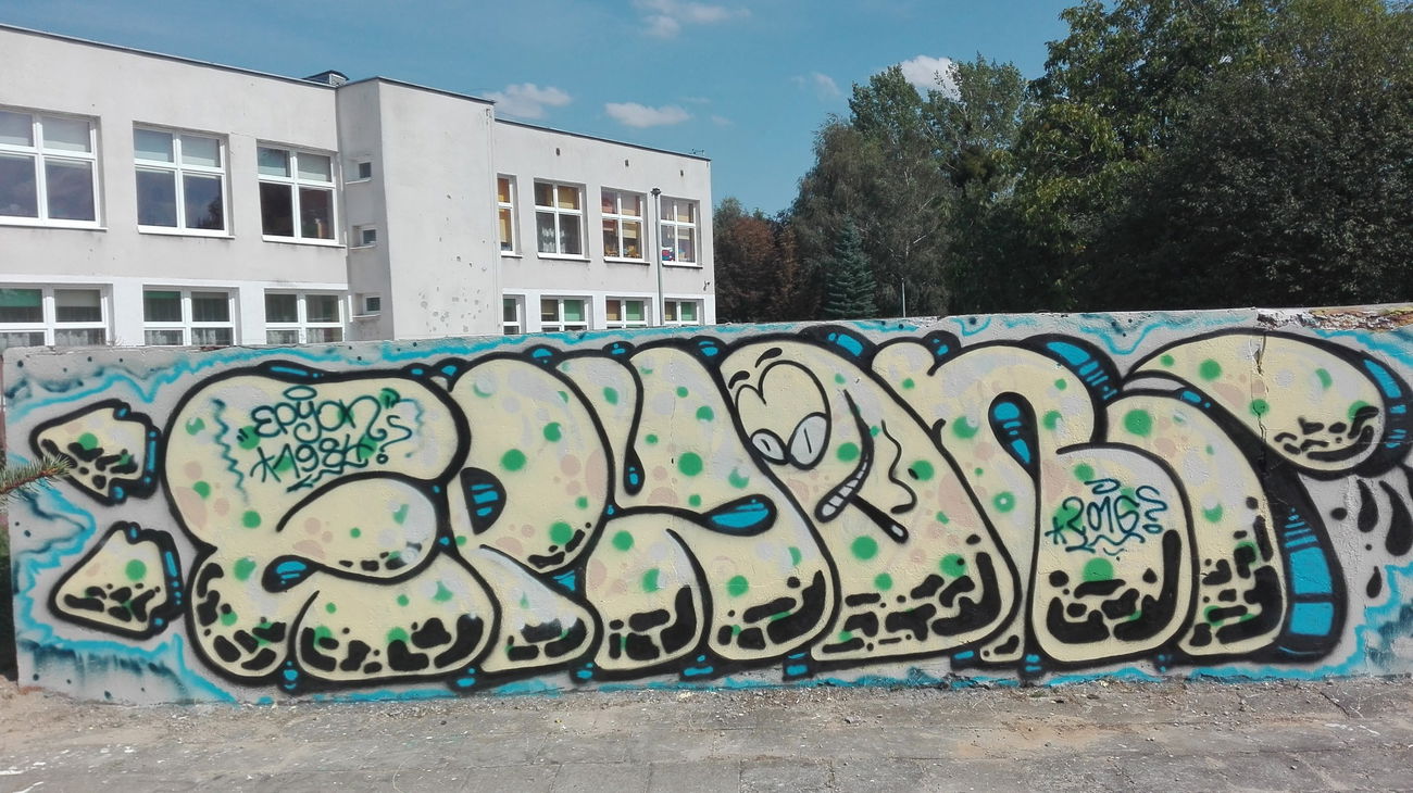 Graffiti Wall - Photo by las84r (2016)