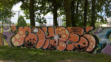 Graffiti Wall - Photo by las84r (2016)