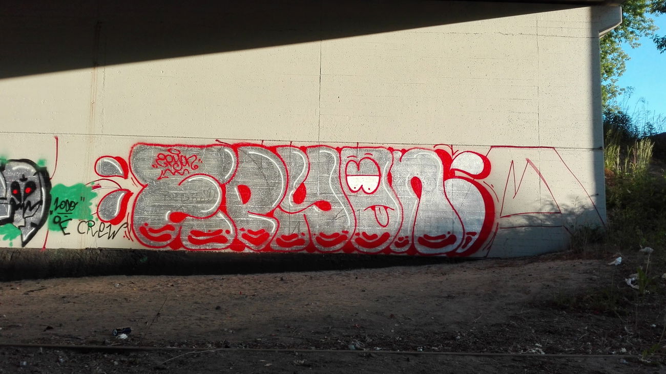 Graffiti Wall - Photo by las84r (2017)