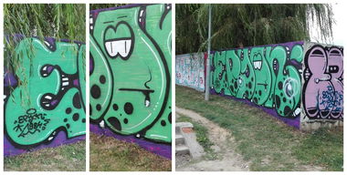 Graffiti Wall - Photo by las84r (2016)