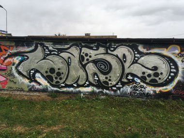 Graffiti Wall - Photo by las84r (2017)