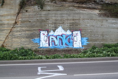 Graffiti Wall - Photo by lausbub - ANC, SAARALND (1999)