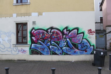 Graffiti Wall - Photo by lausbub - ANC, SAARLAND (1999)