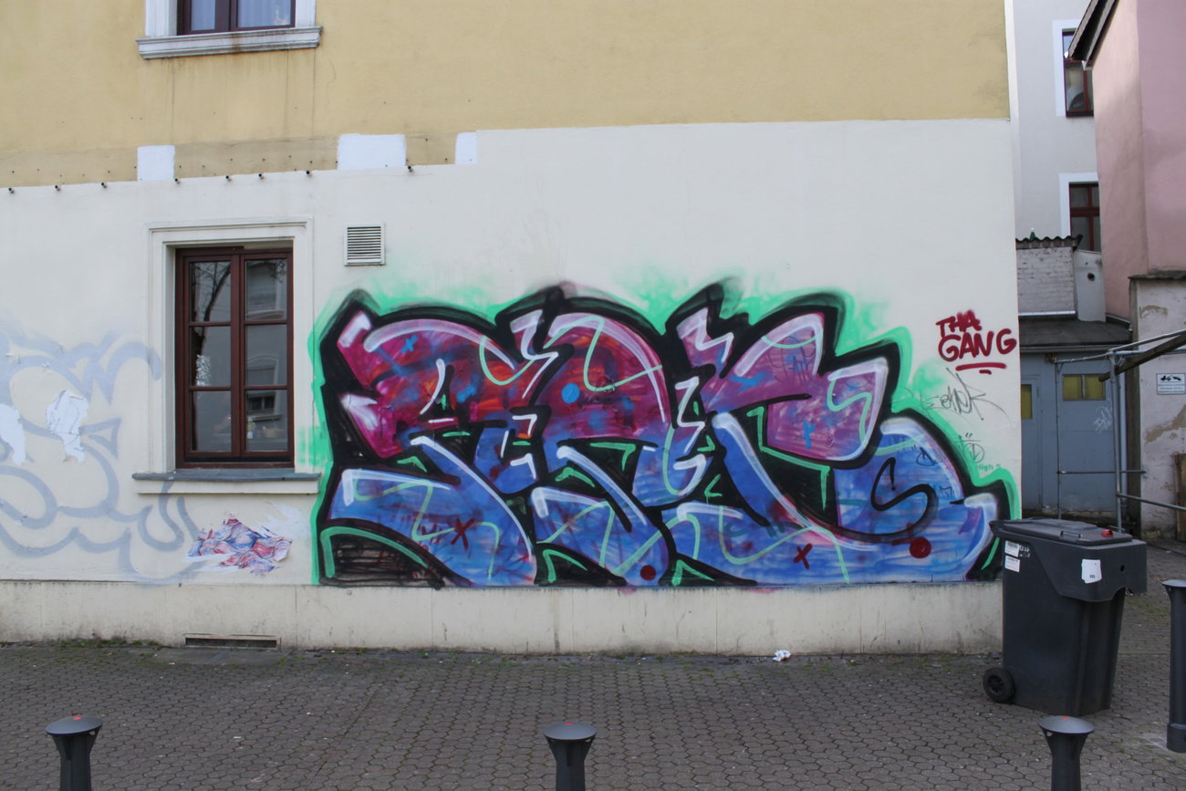 Graffiti Wall - Photo by lausbub - ANC, SAARLAND (1999)