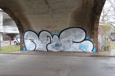 Graffiti Wall - Photo by lausbub - ANC, SAARLAND (1999)