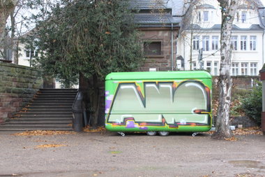 Graffiti Wall - Photo by lausbub - ANC, SAARLAND, SAARBRUECKEN (1999)