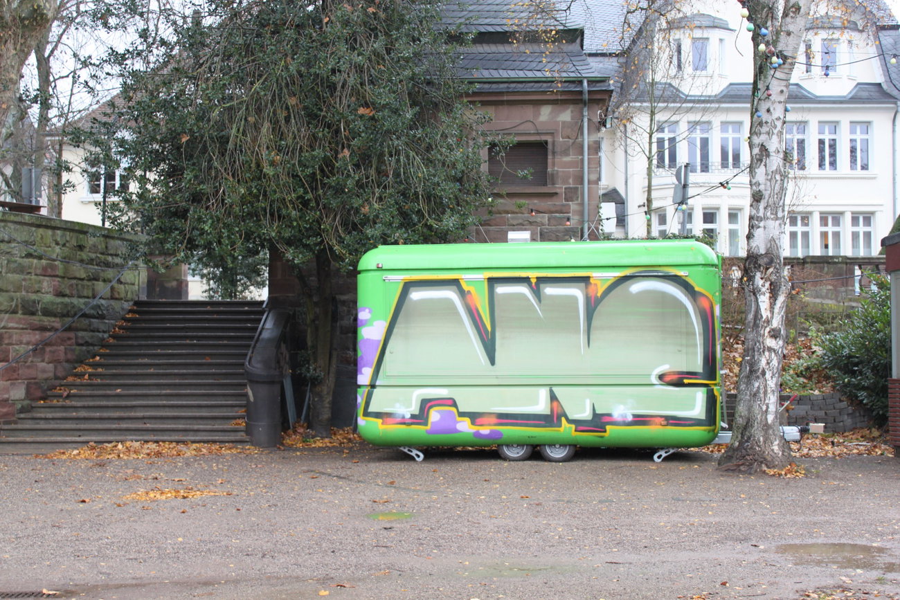 Graffiti Wall - Photo by lausbub - ANC, SAARLAND, SAARBRUECKEN (1999)