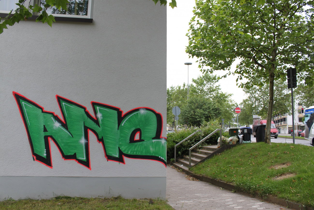 Graffiti Wall - Photo by lausbub - ANC, SAARLAND, SAARBRUECKEN (1999)