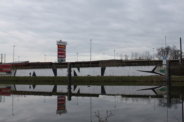 Graffiti Bombing - Photo by lausbub - ANC, SAARLAND (1999)