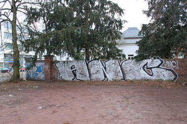 Graffiti Wall - Photo by lausbub - ANC, SAARLAND (1999)
