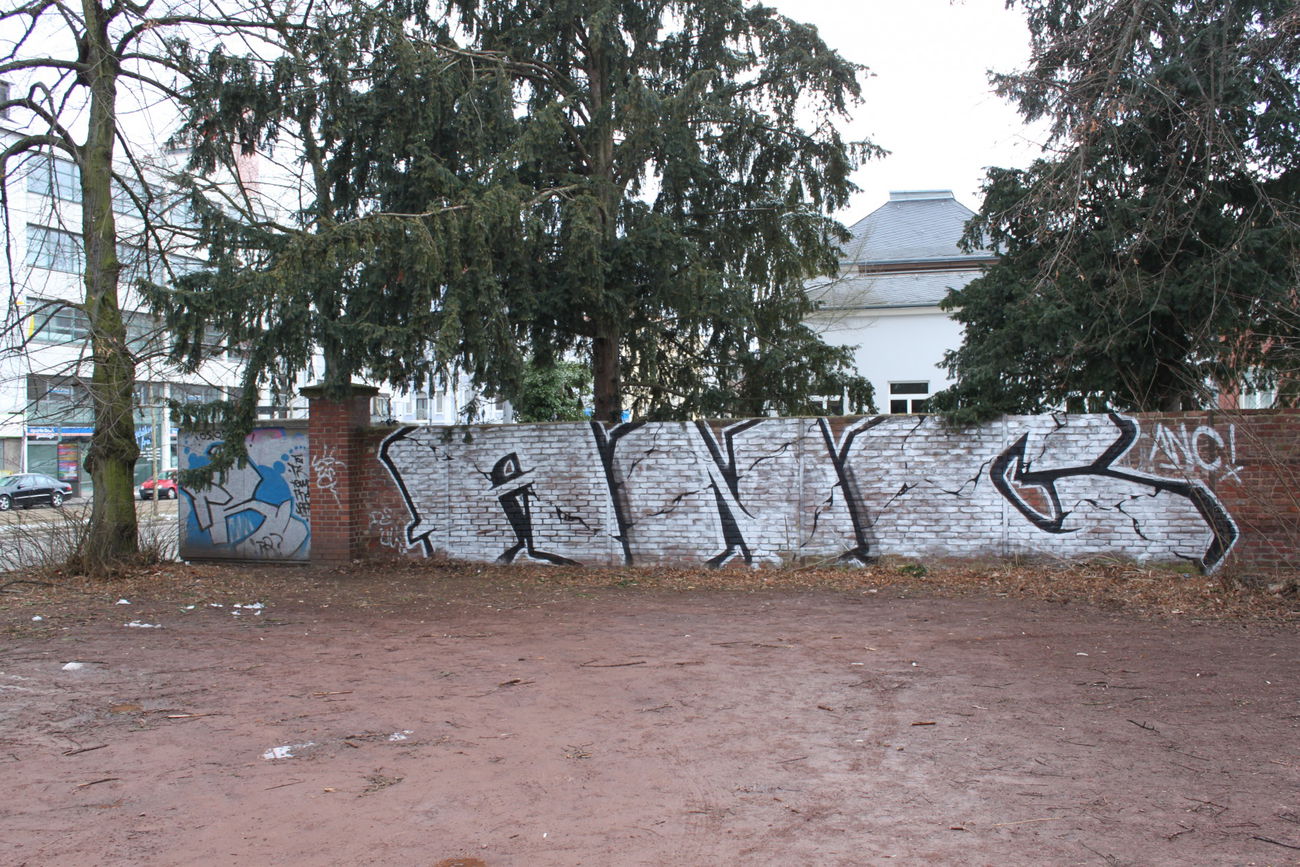 Graffiti Wall - Photo by lausbub - ANC, SAARLAND (1999)
